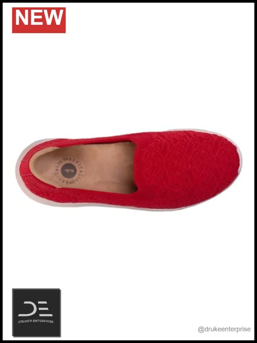 Orthotic Comfort Sneakers for Women, Slip-On Walking Shoes with Arch Support
